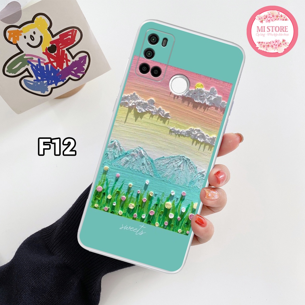 Ốp lưng điện thoại VSMART Joy 3/ Joy 4/ Live 4/ Star 3/ Star 4/ Star 5 in hình đồng hoa vintage nhẹ nhàng