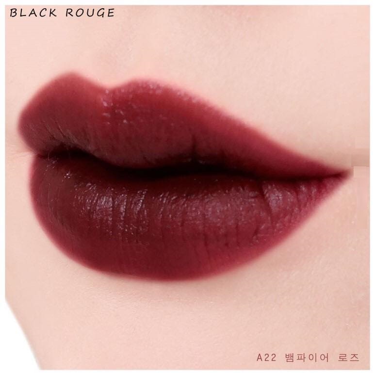 Son black rouge A22 đỏ nâu maple ánh tím | BigBuy360 - bigbuy360.vn