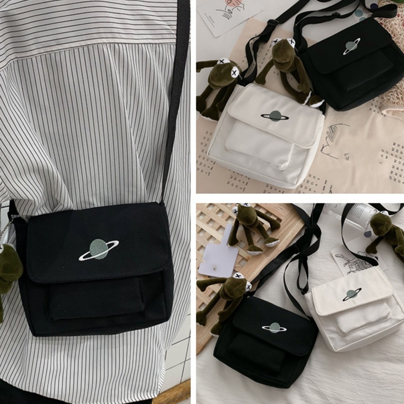 Túi Đeo Chéo Vai Bằng Vải Thời Trang Sành Điệu Cho Nữ