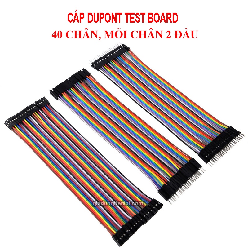 Dây Cáp Dupont 40 chân - dùng Làm Arduino DIY (dây test board)