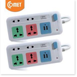 Ổ Cắm Nối Dài 2 cổng usb Comet Ces42223 Chính Hãng Điện Gia Dụng Bảo Minh - Điện Gia Dụng Bảo Minh
