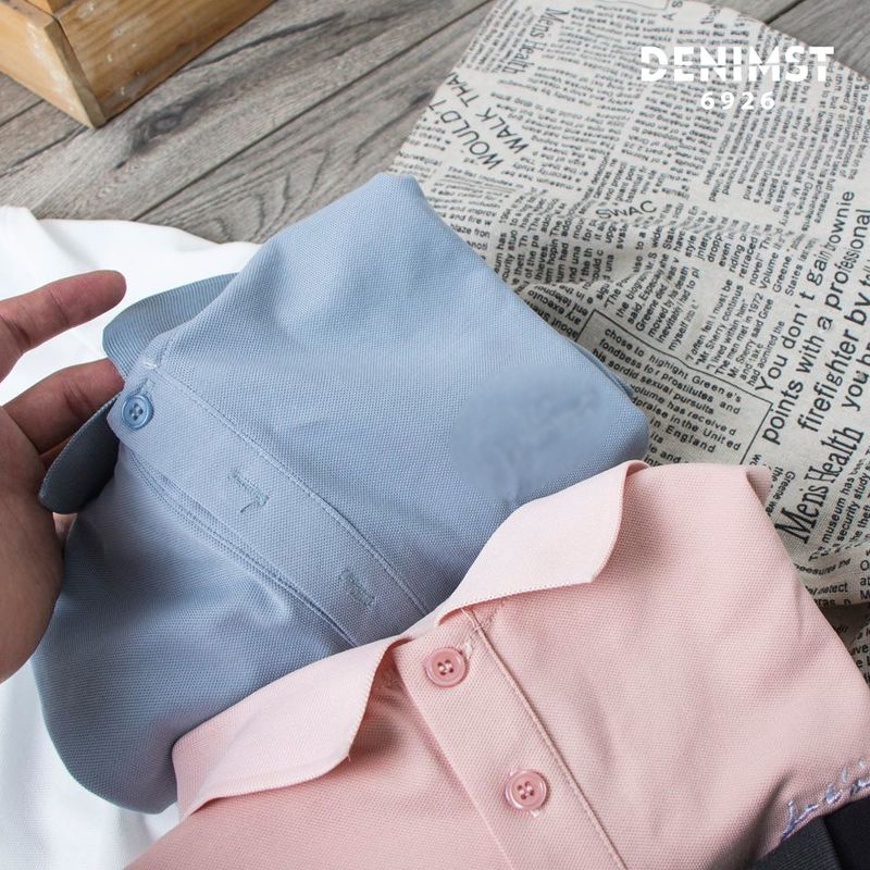 Áo polo nam cổ bẻ ❤️𝑭𝒓𝒆𝒆𝒔𝒉𝒊𝒑❤️cộc tay vải cá sấu cotton phong cách trẻ trung chuẩn form nhiều màu phong cách Hàn Quố