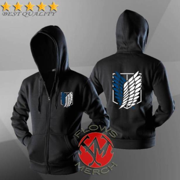 🔥SIÊU HOT🔥 ÁO khoác áo hoodie Attack on Titan - BST áo ANime cực HOT khuyến mại khủng giá rẻ dẹp