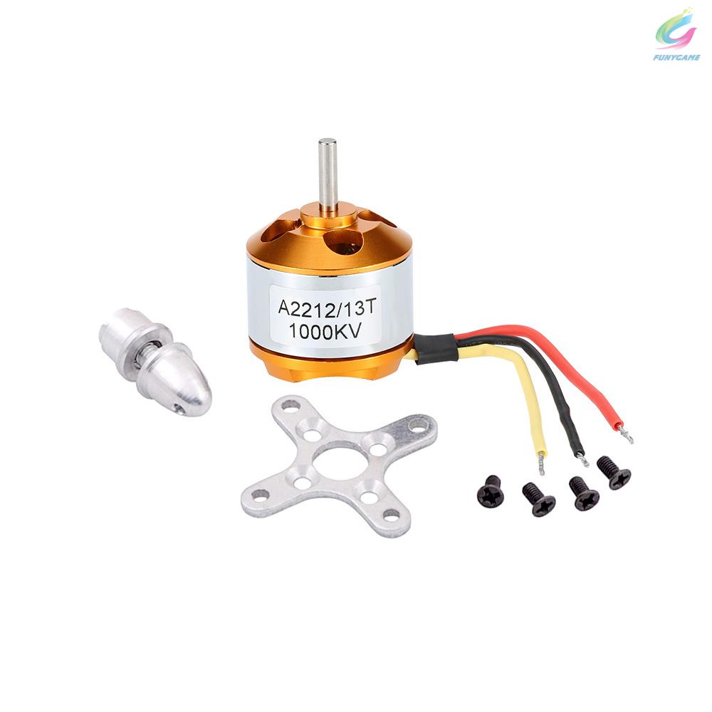 GoolRC A2212 1000KV Brushless Motor w/30A Brushless ESC and Pair 1045 Propeller for DJI F450 F550 Quadcopter FPV Part(A2212 1000KV Brushless Motor,30A Brushless ESC,1045 Propeller) RC Accessories[fun]