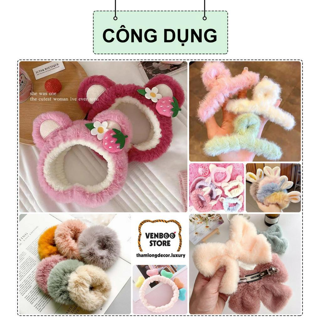 ✨ VẢI LÔNG THỎ may gấu bông, scrunchies băng đô, đồ Cosplay áo khoác lông thỏ, ghế lười, đệm ngủ cho mèo nệm chó | 2SG K