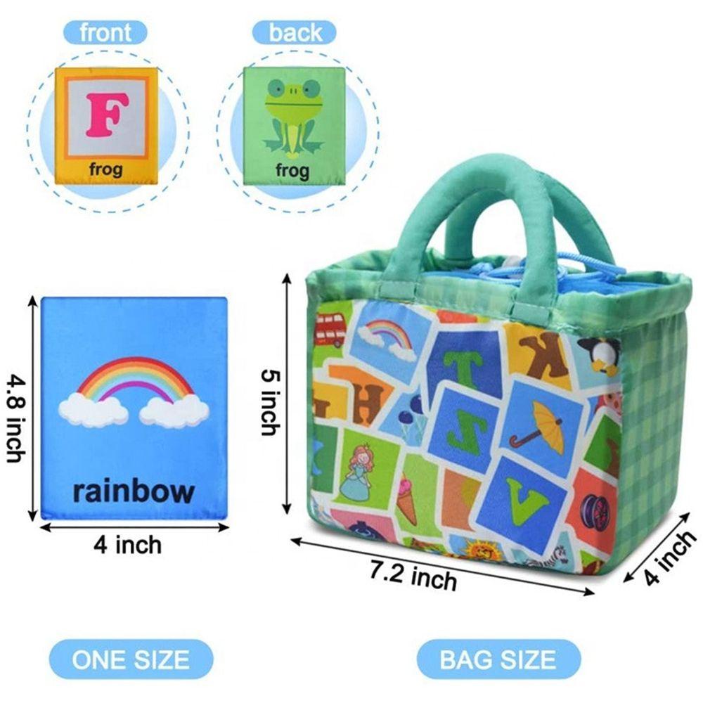 RAINBOW Bộ 26 Sách Vải Phát Triển Trí Tuệ Cho Bé
