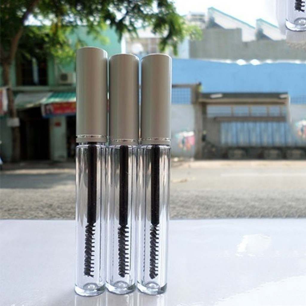 Vỏ Đựng Mascara Rỗng 🏵️ Vỏ Mascara Dầu Dừa 5ML Dùng Chuốt Mi, Tiện Lợi Sang Chiết Du Lịch