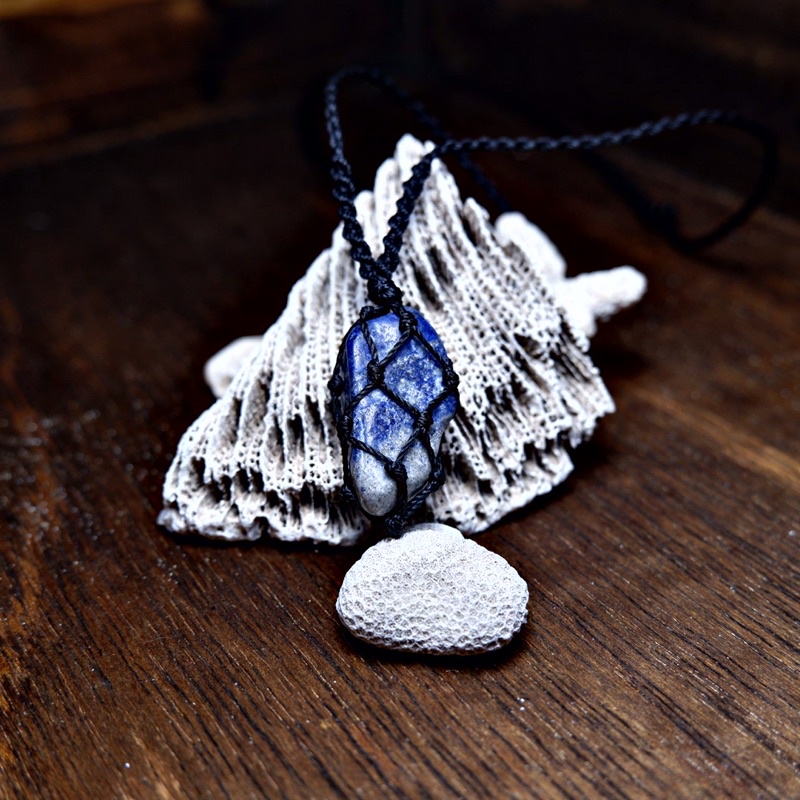 NECKLAKE MACRAMÉ  Vòng cổ thắt dây, handmade, dây chuyền thủ công