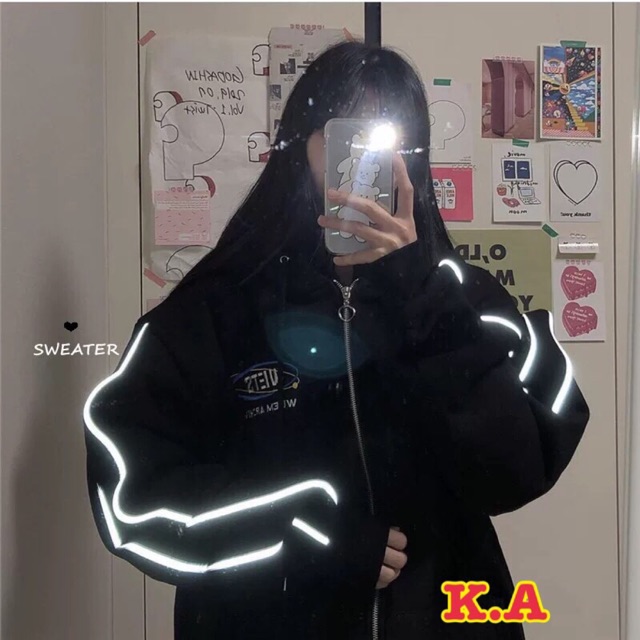 Áo gió 2 sọc mí