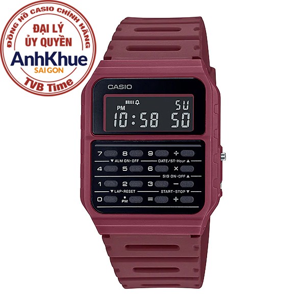 Đồng hồ nam dây nhựa Casio Standard chính hãng Anh Khuê CA-53WF-4BDF