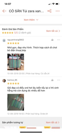 [ sẵn ] Túi đan nhựa zr