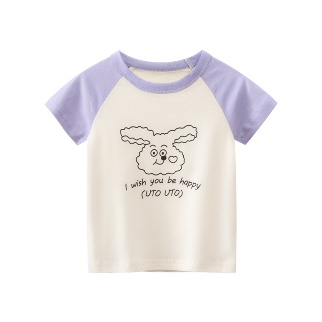 Áo thun bé gái in hình cute chất liệu cotton an toàn cho bé hàng chuẩn CHẤT LƯỢNG