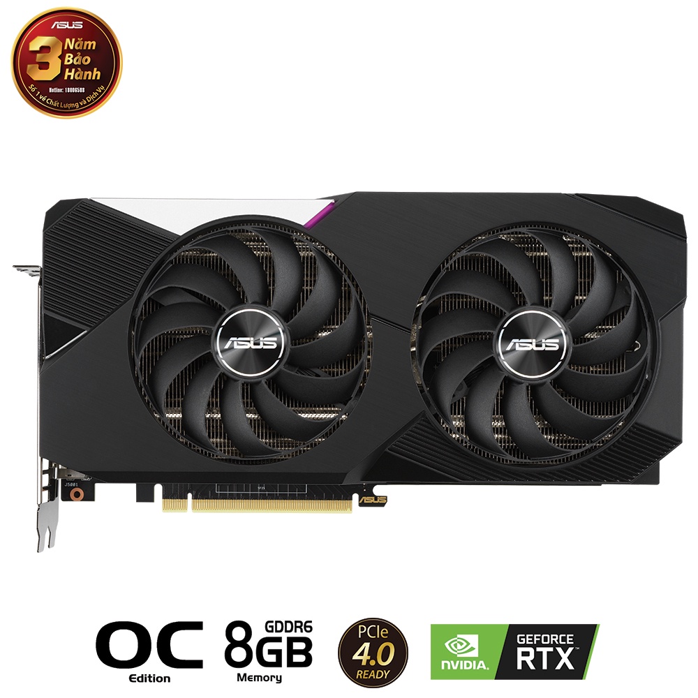 Card đồ họa ASUS DUAL RTX3070 8G V2