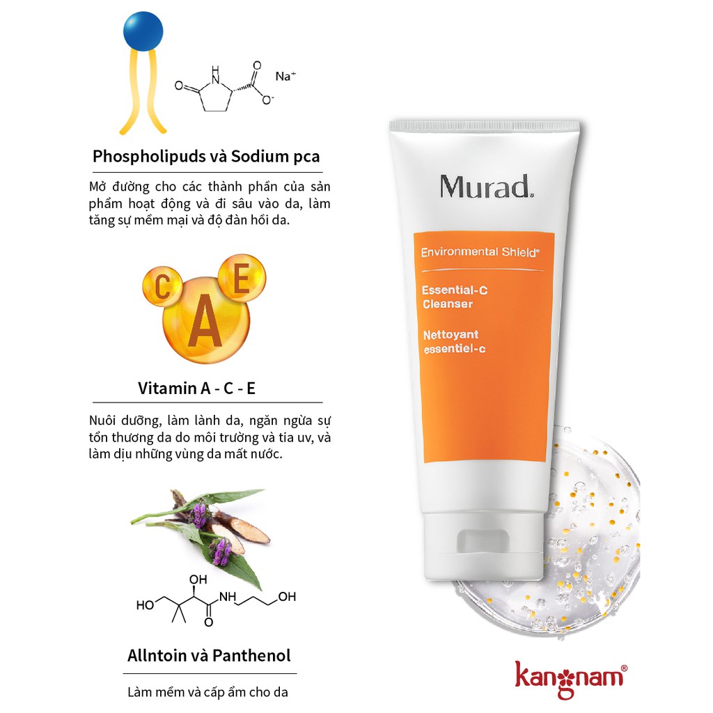 [Mã FMCGM100 - 12% đơn 500k] MUA Viên Uống Chống Nắng Murad 60 Viên TẶNG Sữa Rửa Mặt C Murad  | BigBuy360 - bigbuy360.vn