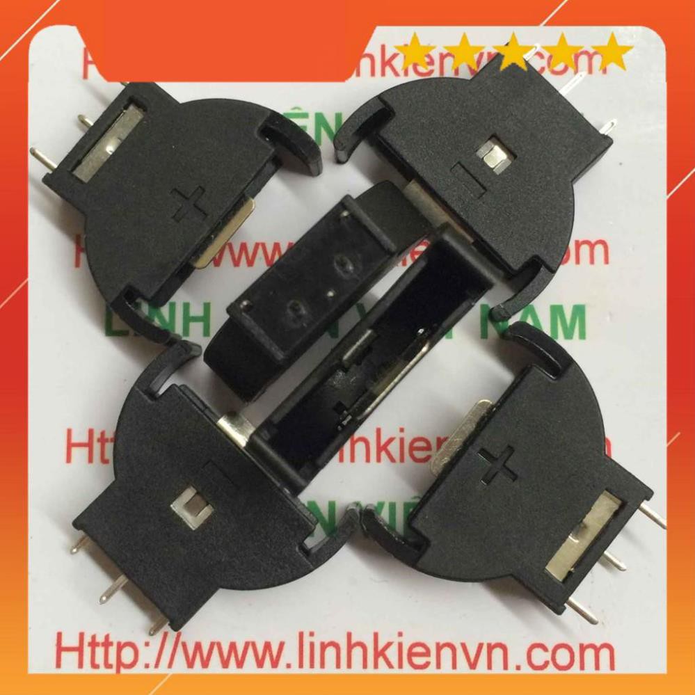 ĐẾ PIN CR 2302 DẠNG ĐỨNG - D2H6 (KA3H2)