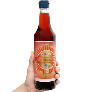 GIÁ TẾT - SL HẠN CHẾ Nước mắm Hạnh Phúc 40 độ đạm chai 500ml
