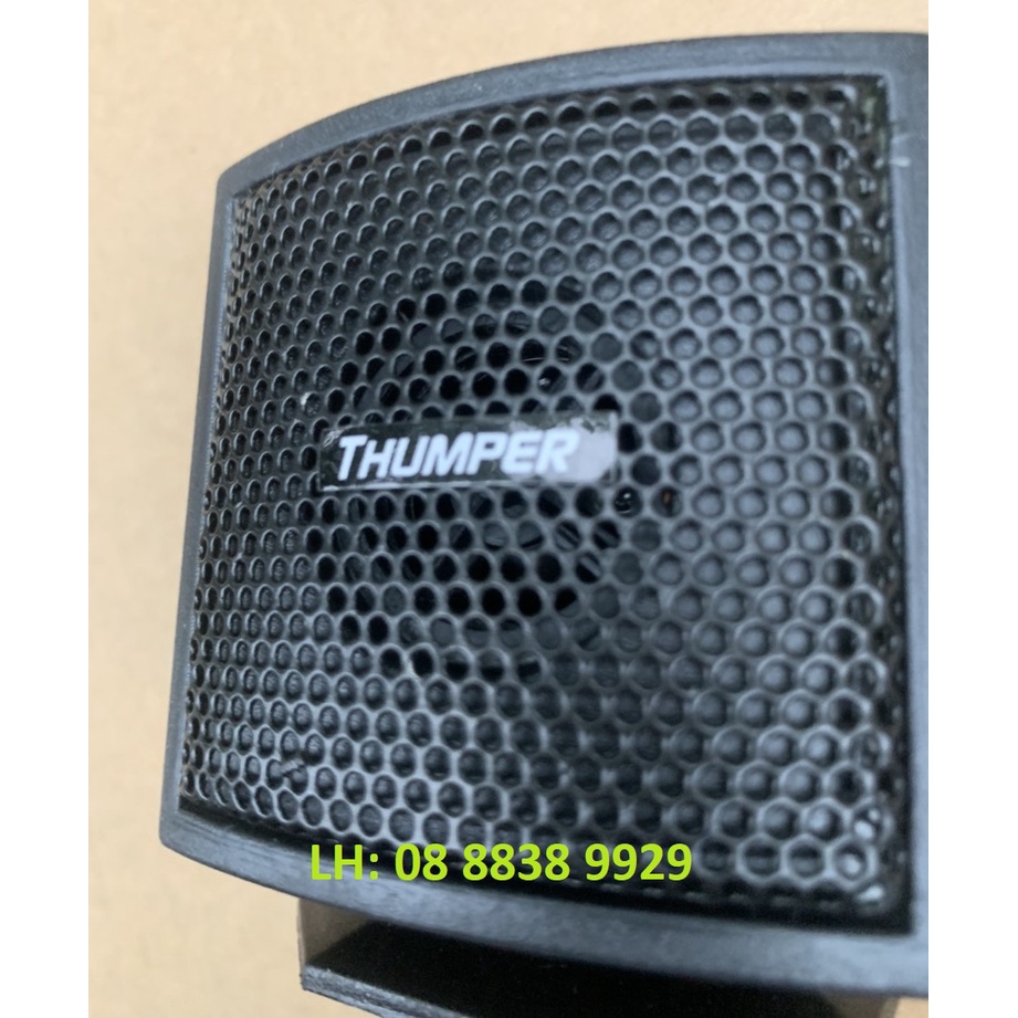 CẶP LOA SIÊU TREBLE THUMPER THẠCH ANH VUÔNG G700 - GIÁ 2 CHIẾC