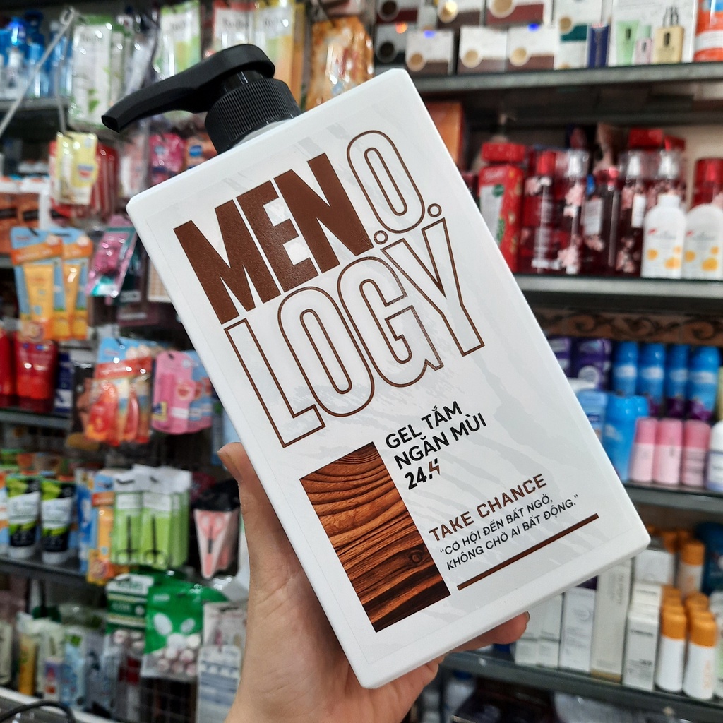 GEL TẮM NGĂN MÙI MEN.O.LOGY TAKE CHANCE 630ml