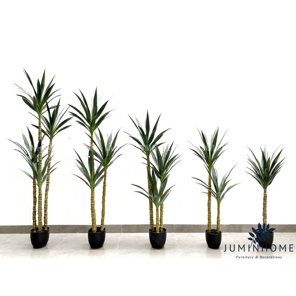 Cây giả, Cây thiết mộc lan giả, phát tài núi cao 180cm - Cây giả decor trang trí nhà cửa nội thất phòng khách phòng ngủ