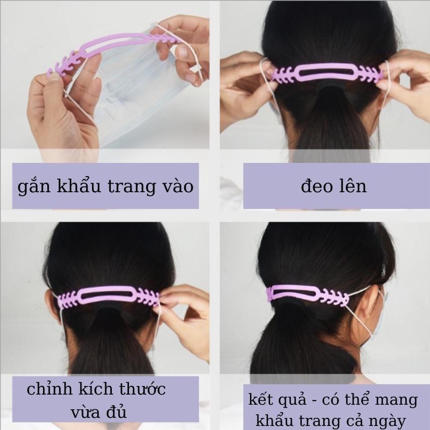 Đai Đeo Khẩu Trang Mona Chống Đau Tai