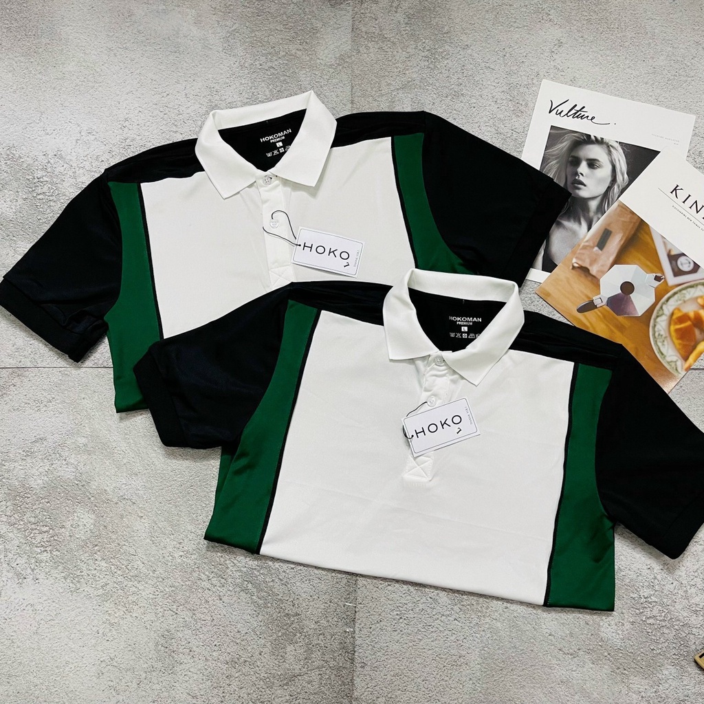 Áo thun nam POLO thiết kế vải cá sấu cotton cao cấp ngắn tay cực sang trọng và lịch lãm NICEMENCS13