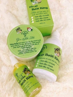 Bộ chăm sóc tóc tinh dầu bưởi rừng