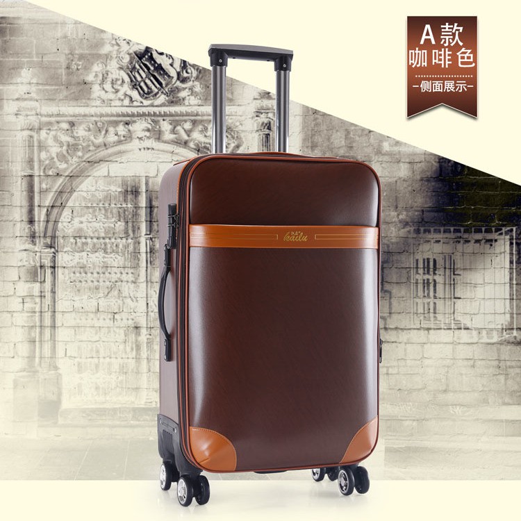 hành lý nữ sinh viên mật khẩu vali xe đẩy nam 20 inch 26 bánh phổ thông loại lớn - sức chứa 28