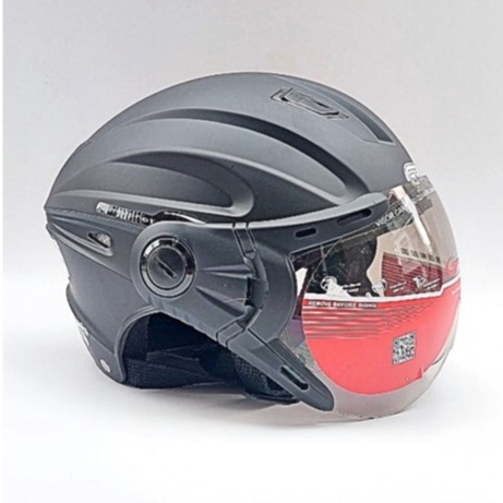 Nón bảo hiểm nửa đầu có kính GRS 1/2 A737K - Đủ Màu - Bảo Hành 12 tháng