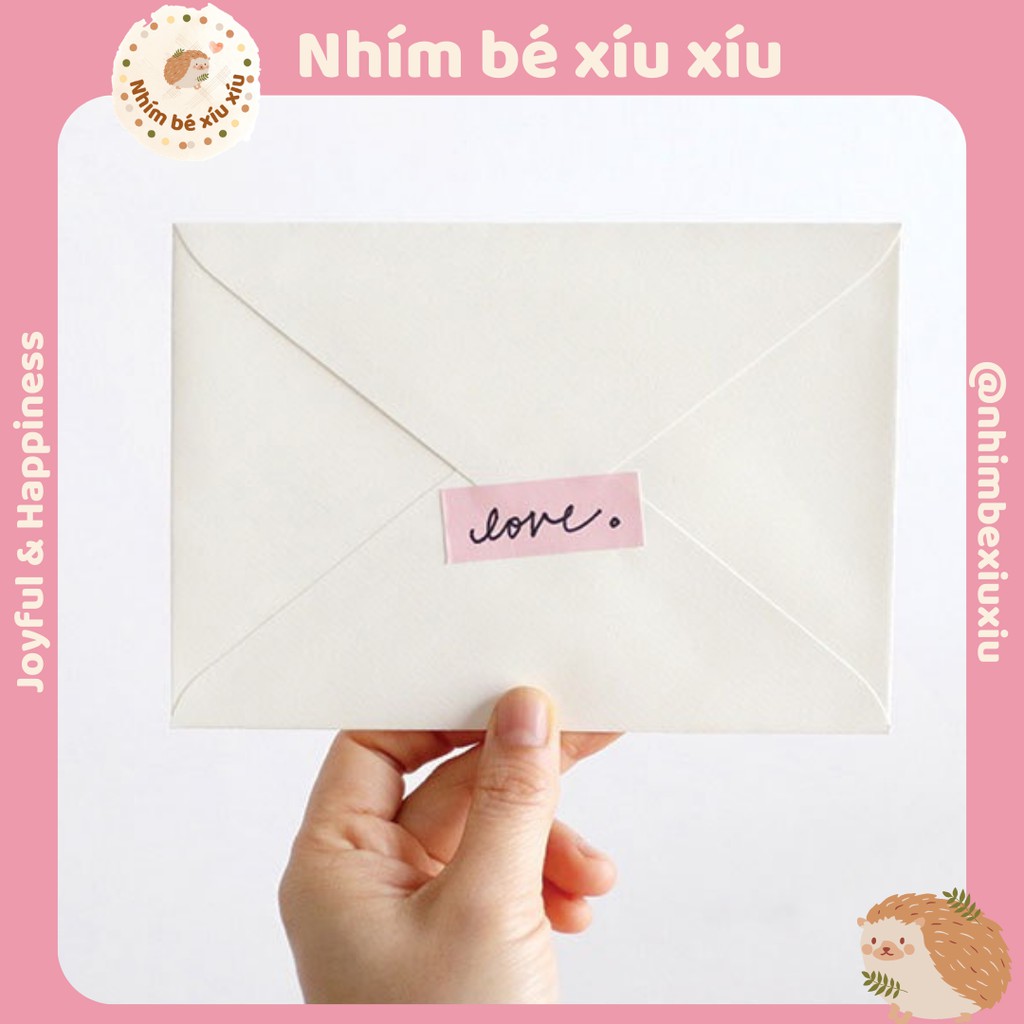 Set 4 tấm sticker ô vuông/chấm tròn trang trí sổ tay, đánh dấu trang Color Pallete VT80