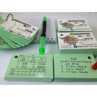 Thẻ học kanji n4, n5 siêu đẹp tranan