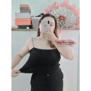 RINNIE CHUBBY | Áo 2 Dây Sợi Bún BIGSIZE - A0