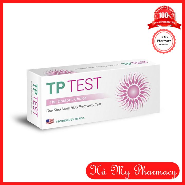 Que Thử Thai Nhanh TP Test Giao Hàng Kín Đáo Test  Thai Nhanh Bản To 5mm Chính Xác Tuyệt Đối