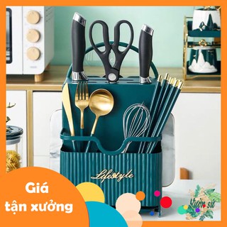 Kệ để dao, đũa, thìa, muôi (môi) nhà bếp cực gọn gàng, cao cấp - VS119