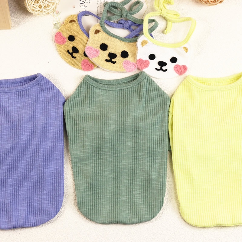 áo gân có tay TẶNG YẾM gấu cho chó mèo