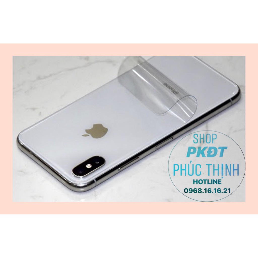 [CHỐNG TRẦY] DÁN DẺO MẶT SAU IPHONE