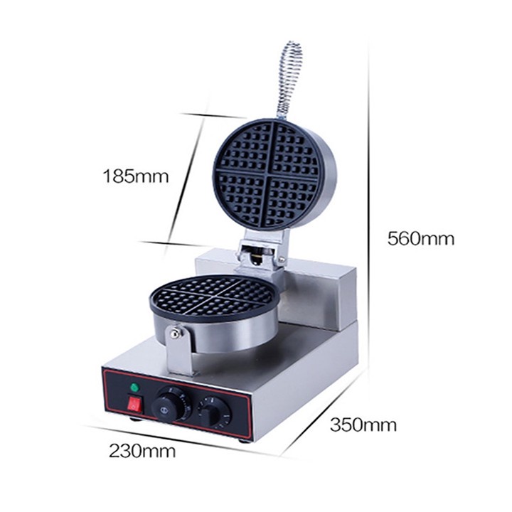 [Mã ELHADEV giảm 4% đơn 300K] Máy làm bánh Waffle, Nướng bánh kẹp tổ ong Công nghiệp