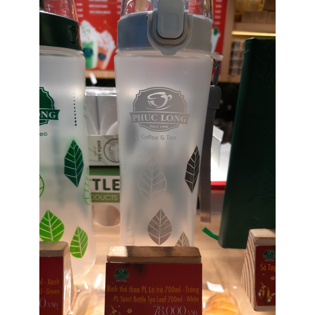 Bình thể thao Phúc Long lá trà 700ml | BigBuy360 - bigbuy360.vn