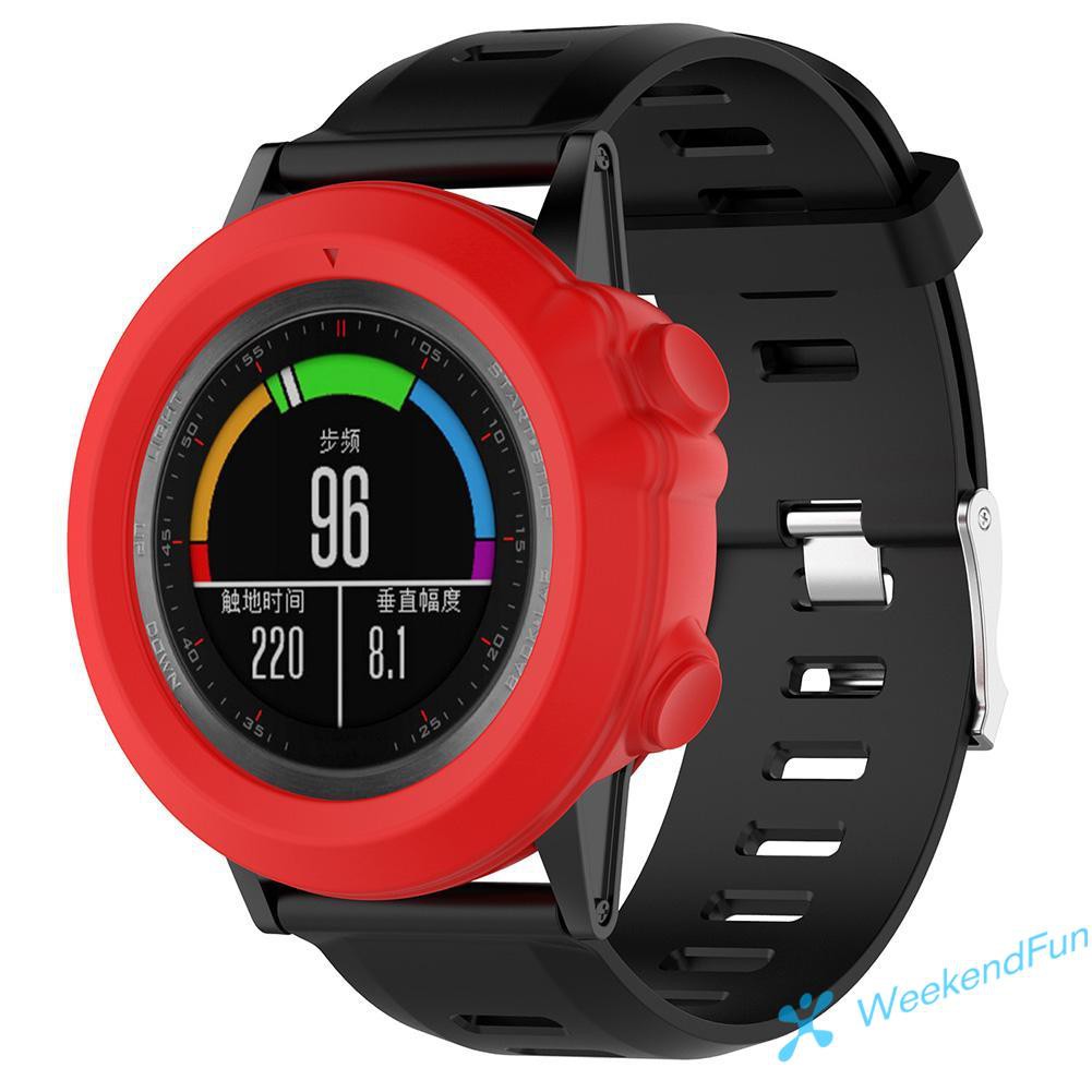 Ốp Silicone Bảo Vệ Cho Đồng Hồ Thông Minh Garmin Fenix 3 Hr Quatix 3