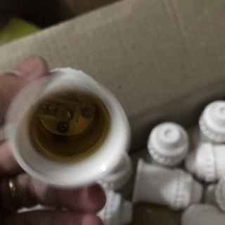 Đui đèn xoáy, đui treo [SALE] E27 Trắng