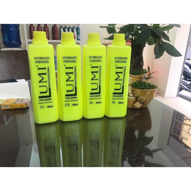 OXI LUMI trợ nhuộm tóc không rát da đầu-mùi thơm 1000ml | BigBuy360 - bigbuy360.vn