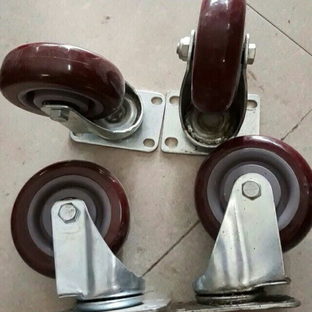 Bộ 4 bánh xe 100 quay