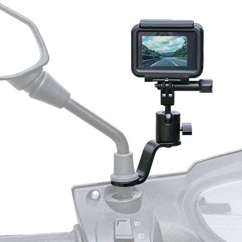 SJCAM Giá Đỡ Gắn Gương Chiếu Hậu Cho Xe Máy Gopro Hero 9 / 8 / 7 / 6, Akaso, Sjcamosmo | BigBuy360 - bigbuy360.vn