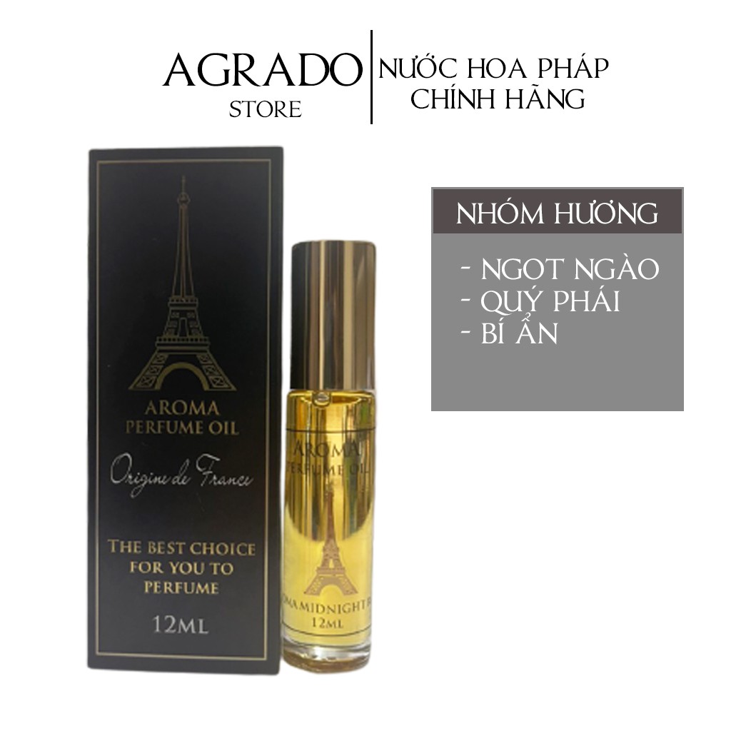 Tinh dầu nước hoa pháp Tresor Midnight Rose Mẫu Mới