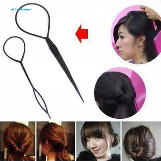 Cá Tuyết| Set 2 Dụng Cụ Hỗ Trợ Tết Tóc Tiện Lợi