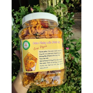 1kg cơm cháy lắc khô gà lá chanh loại ngon.ăn vặt nhà nấm.