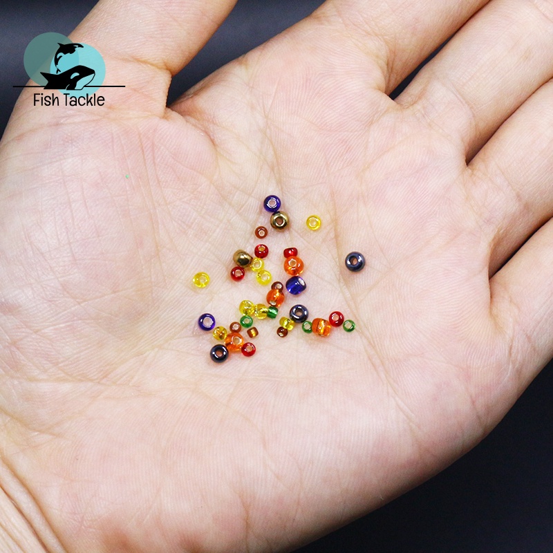 Set Hạt Xỏ Lỗ Bằng Nhựa Resin Dùng Làm Phụ Kiện Trang Sức