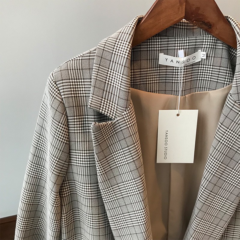 [DORYPONY] Áo Khoác BLAZER KẺ SỌC YANSOO RETRO COAT – AK037 (Nhập Cao Cấp) | BigBuy360 - bigbuy360.vn