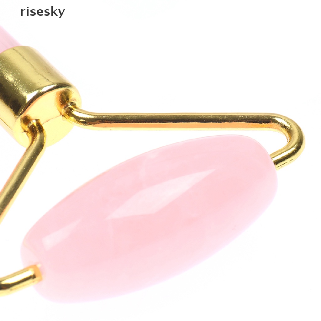 Bộ Dụng Cụ Lăn Massage Bằng Ngọc Bích Tự Nhiên + Bảng Guasha Board Cạo Bằng Đá SPA ♨Trên đó