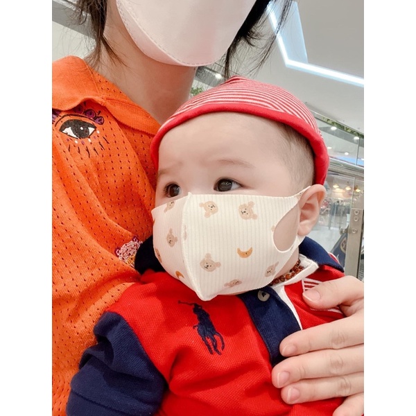 Khẩu trang 3D kháng khuẩn Bebenuvo Hàn Quốc