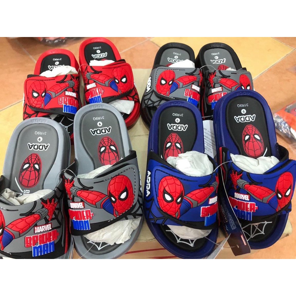 Dép Siêu Nhân Nhện 3D_Thái Lan - hãng Adda 31R9Q và 31R9R